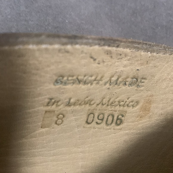 Bed Stu 8 black leather distressed 2 zippers - Picture 8 of 9